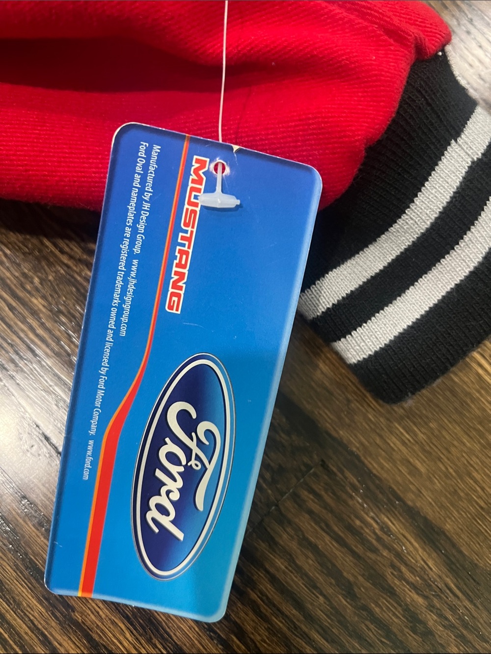Ford Mustang Red Racing Jacket - Picture 6 of 9
